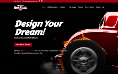 The Canadian Hot Rods Website Project