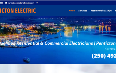 Penticton Electric Lights Up With A New Website