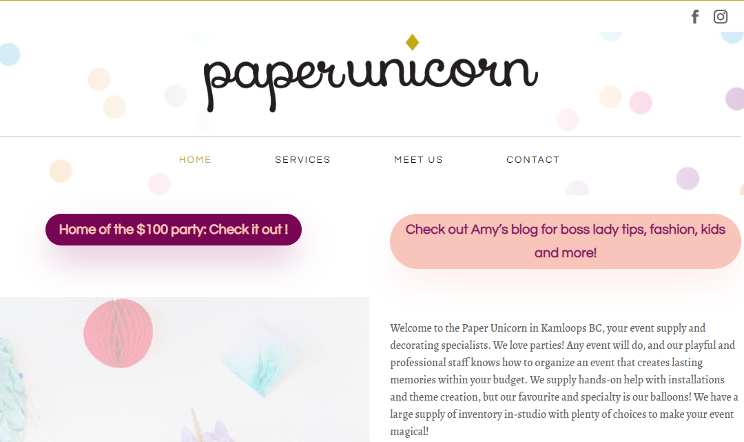 The Paper Unicorn – Personal and Fun