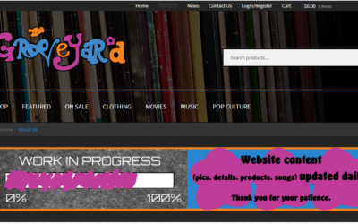 The Grooveyard Goes E-Comm