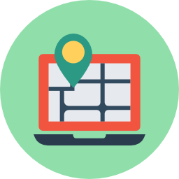 Live website links and location maps