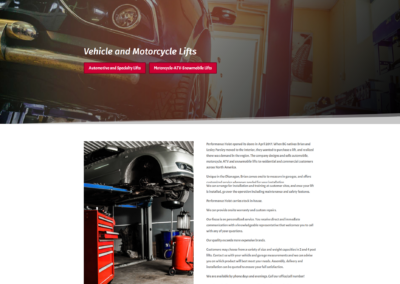 Performance Hoist